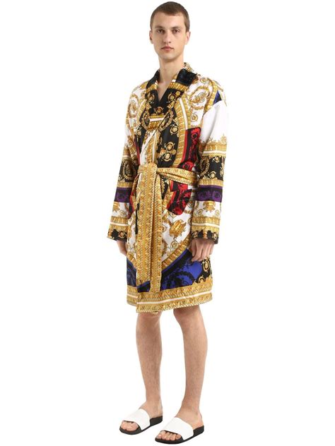 versace men's robes.